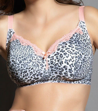 Freya 'Kelly' - Maternity - Softcup - Wireless - Animal Print