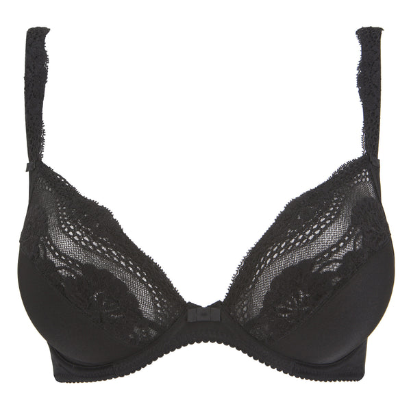 Prima Donna 'Menton' - Lace - Plunge - Wired - Black