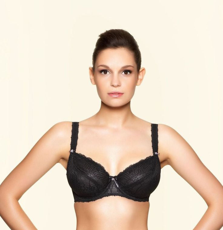 Freya 'Jolie' - Full Cup - Balcony - Plunge - Wired - Black
