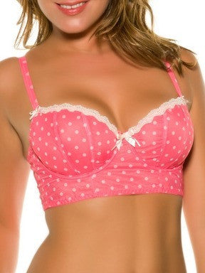 Freya 'Patsy' - Longline - Underwired - Padded - Pink