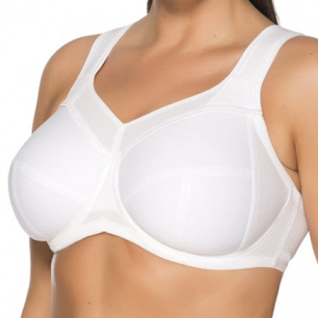 Ulla 'Kate' - Sports Bra - Underwire - White
