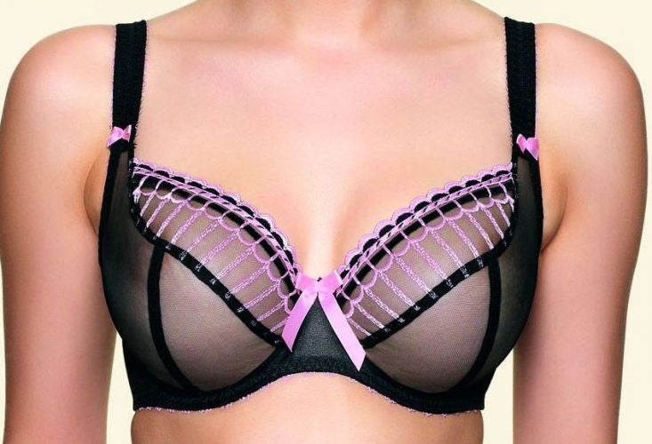 Freya 'Arabella' - Plunge - Wired - Sheer Black